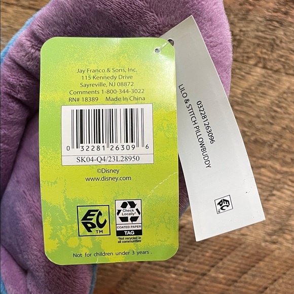 Disney Lilo & Stitch Kids Stitch Bedding Plush Cuddle & Decorative Pillow Buddy - Picture 12 of 16